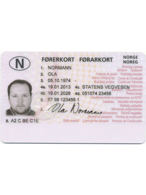 Norwegian Driver’s License