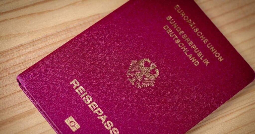 german passport requirement